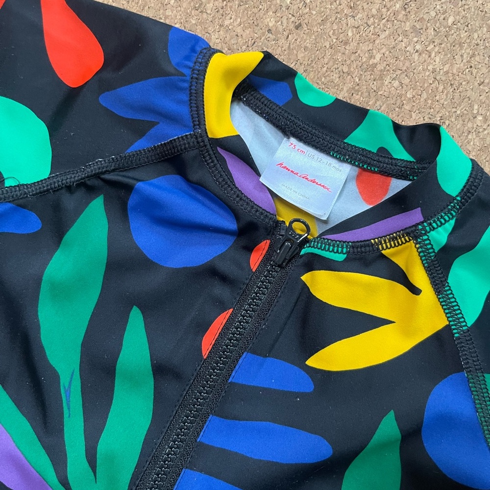 Zip Rashguard Swimsuit - Picture 4 of 4